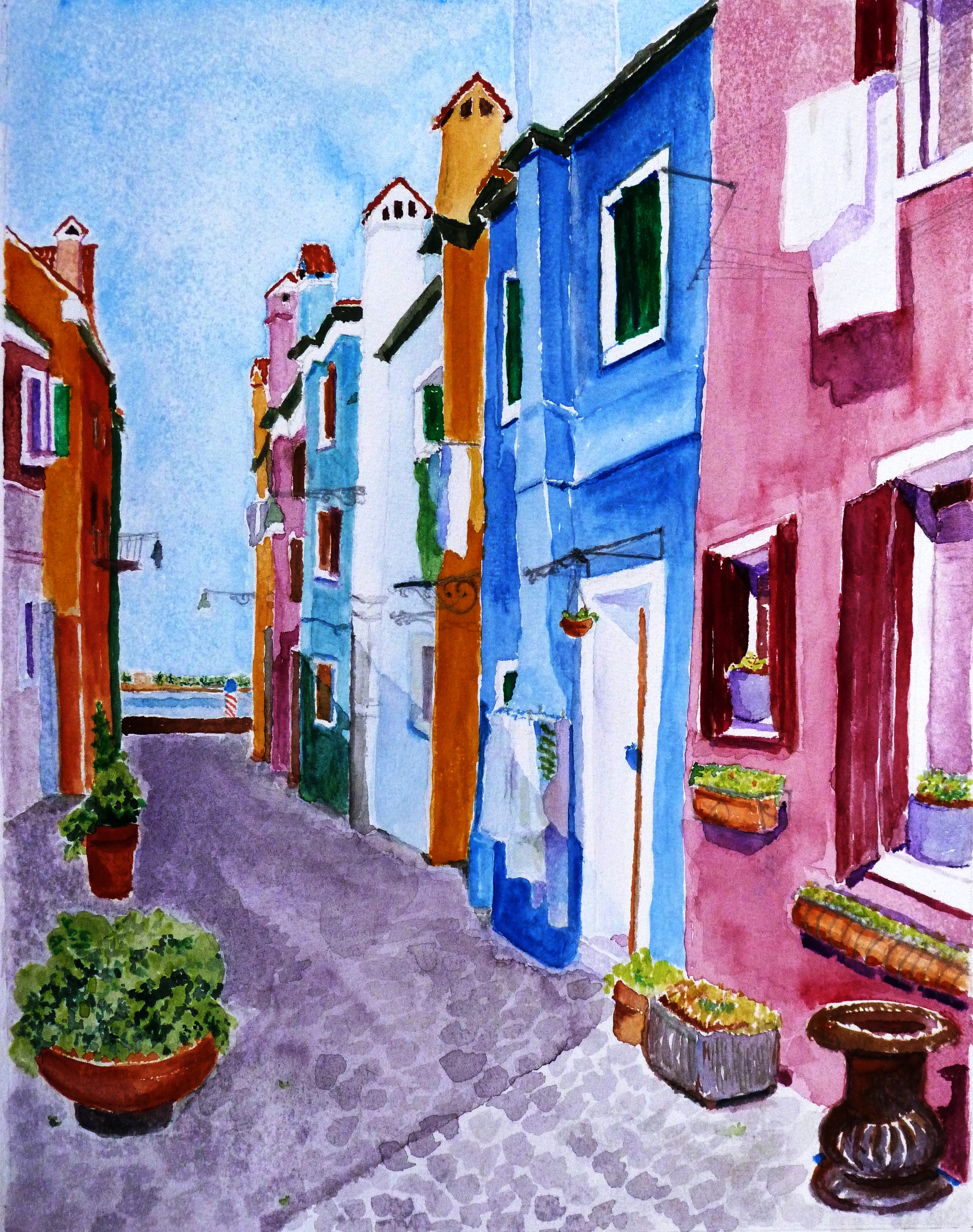 laundry day on Burano