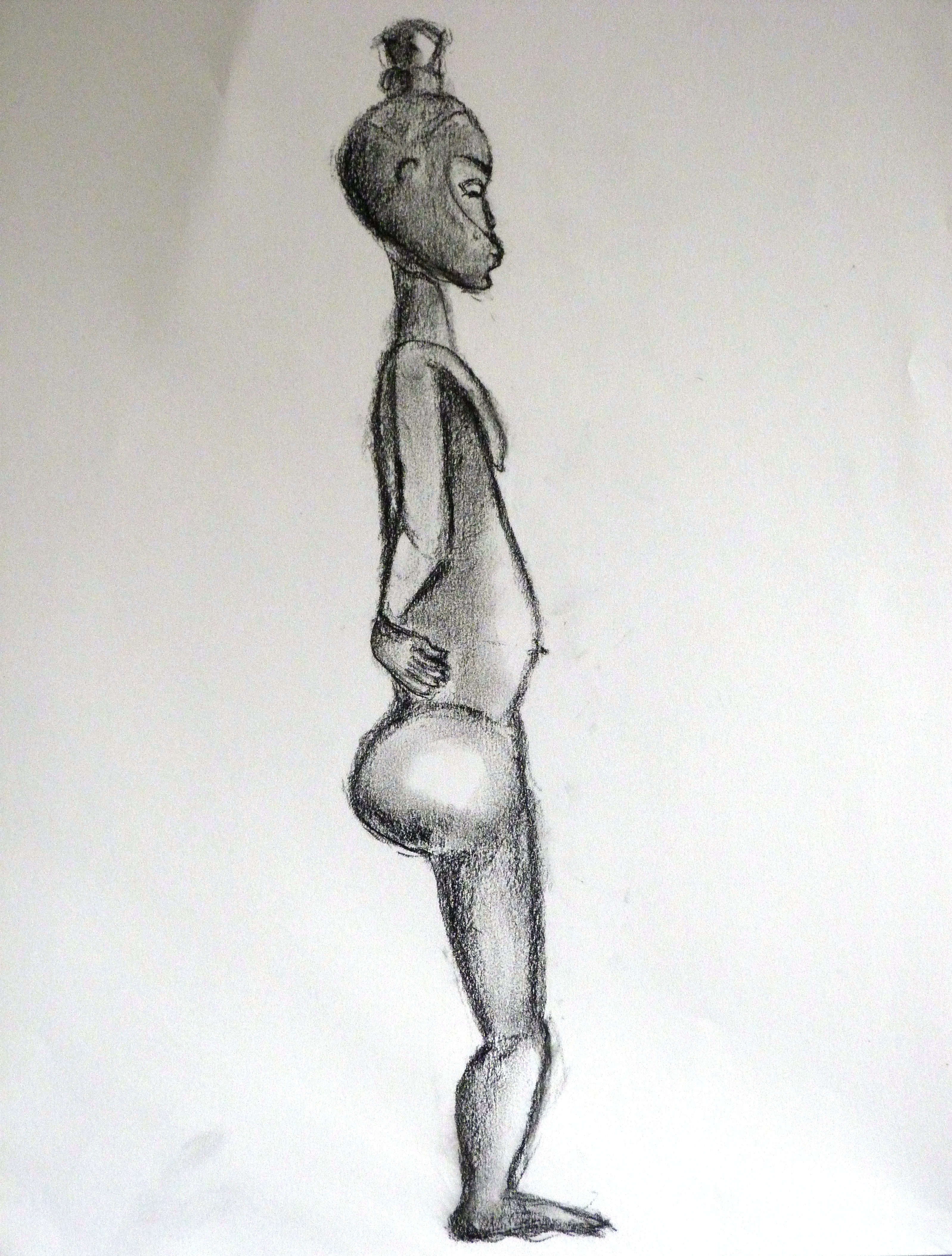 An iconic young African girl